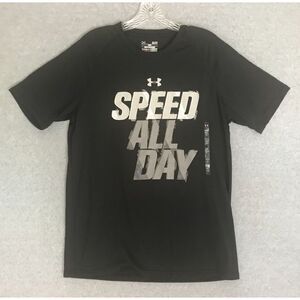 New! Under Armour SPEED ALL DAY Shirt Mens Small Short Sleeve Loose Fit Heatgear